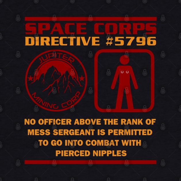 JMC Space Corps Directive #5796 Pierced Nipples by Meta Cortex